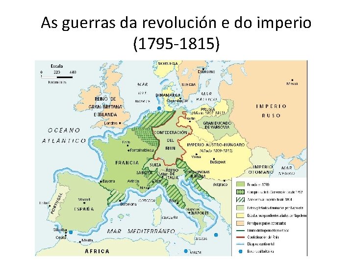 As guerras da revolución e do imperio (1795 -1815) 