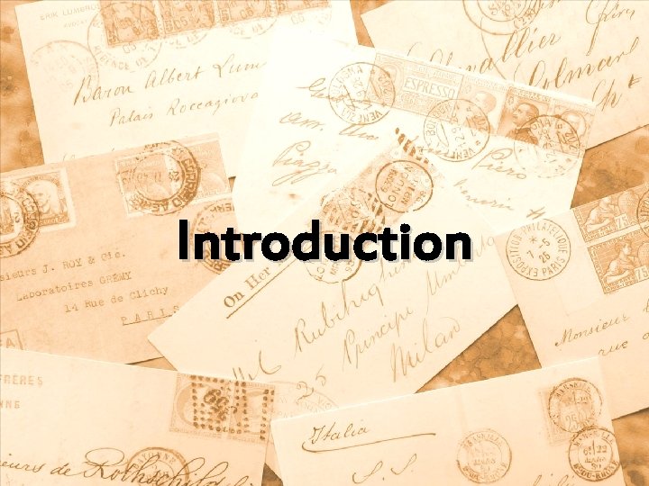 Introduction 