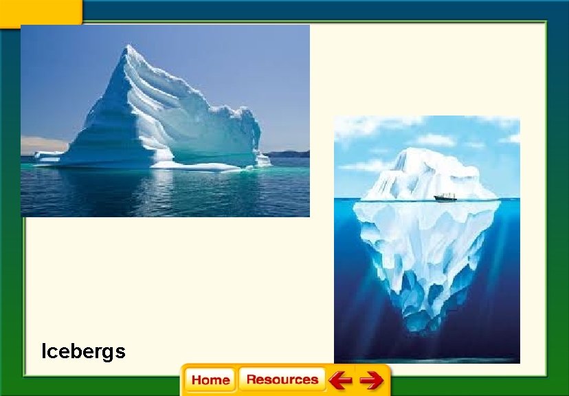Icebergs 