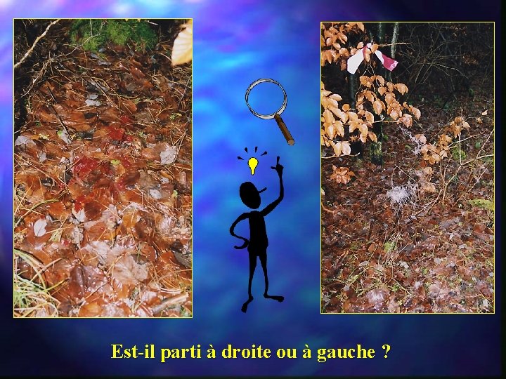 Est-il parti à droite ou à gauche ? 