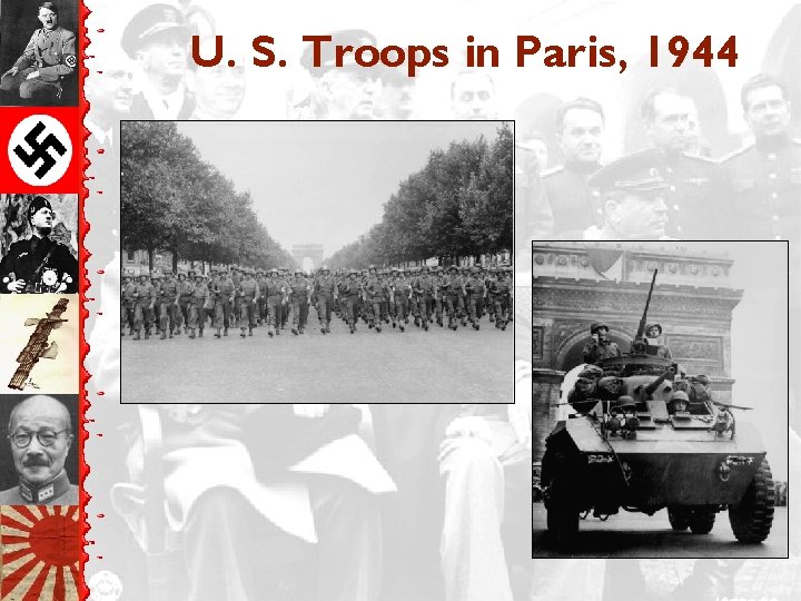 U. S. Troops in Paris, 1944 