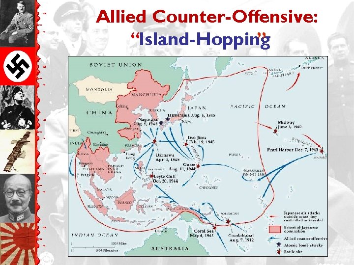 Allied Counter-Offensive: “Island-Hopping ” 