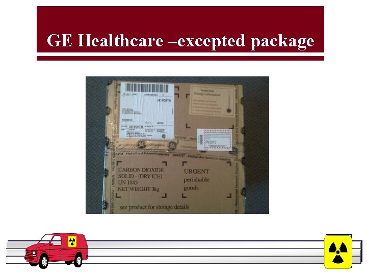 GE Healthcare –excepted package YOUR LOGO HERE 