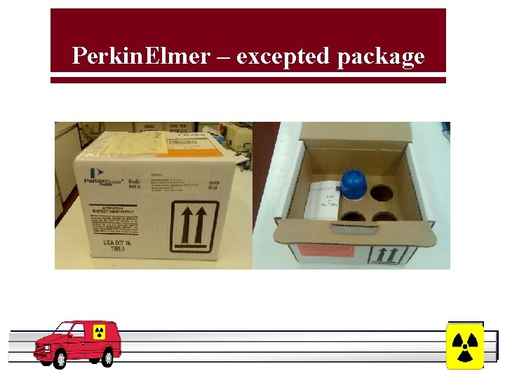 Perkin. Elmer – excepted package YOUR LOGO HERE 