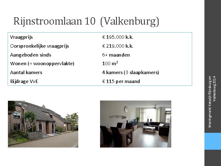 Vraagprijs € 195. 000 k. k. Oorspronkelijke vraagprijs € 219. 000 k. k. Aangeboden