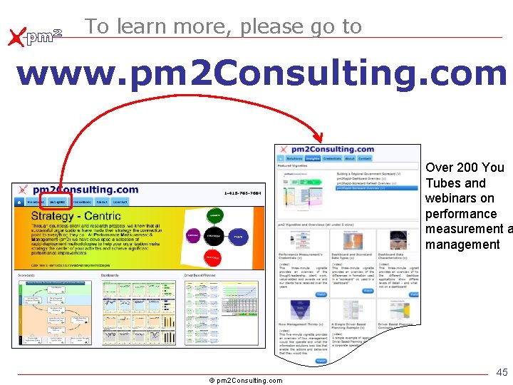 To learn more, please go to www. pm 2 Consulting. com Over 200 You To learn more, please go to www. pm 2 Consulting. com Over 200 You