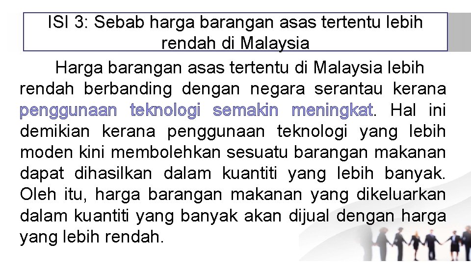 ISI 3: Sebab harga barangan asas tertentu lebih rendah di Malaysia Harga barangan asas