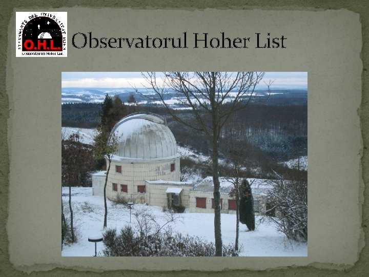 Observatorul Hoher List 
