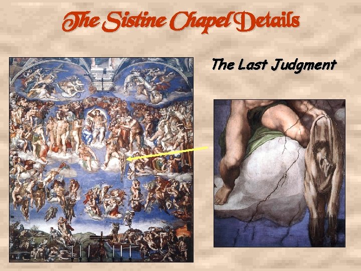The Sistine Chapel Details The Last Judgment 