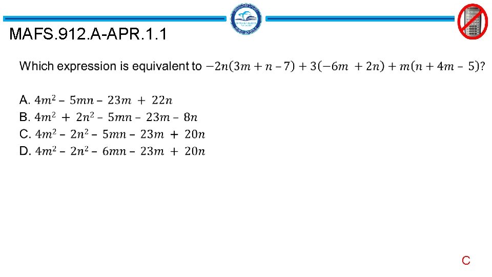 MAFS. 912. A-APR. 1. 1 C 