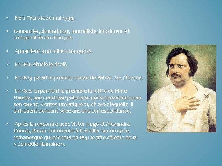  • Né à Tours le 20 mai 1799. • Romancier, dramaturge, journaliste, imprimeur