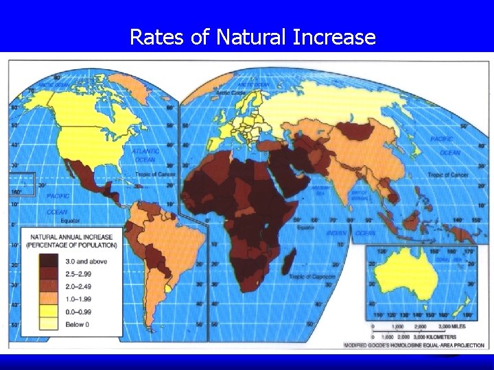 Rates of Natural Increase 