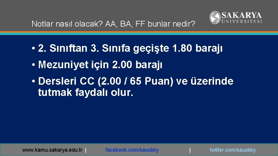 Notlar nasıl olacak? AA, BA, FF bunlar nedir? • 2. Sınıftan 3. Sınıfa geçişte