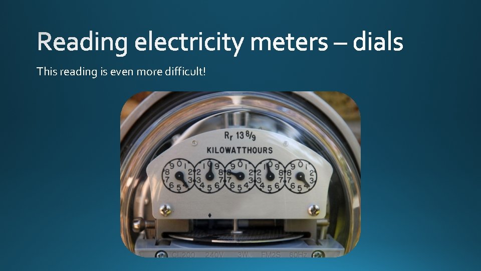 This reading is even more difficult! 