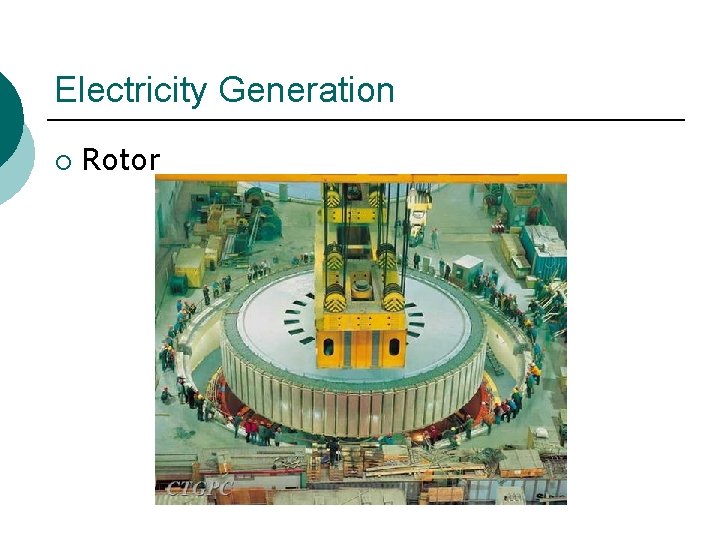 Electricity Generation ¡ Rotor 