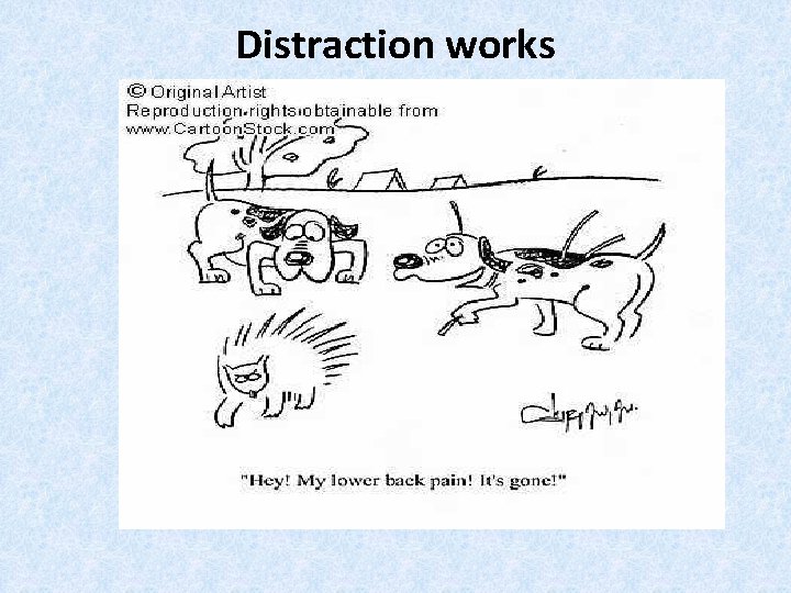 Distraction works 