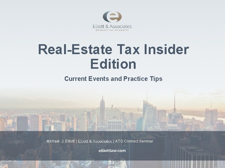 Realestate Tax Insider Edition Current Events And Practice
