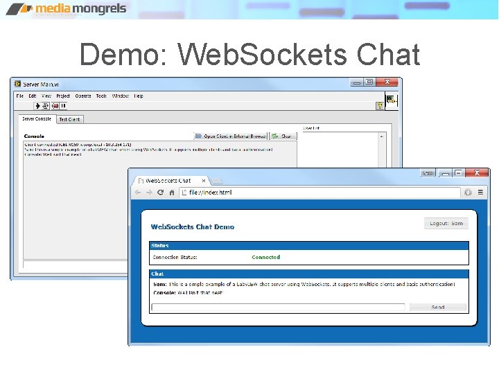 Demo: Web. Sockets Chat 