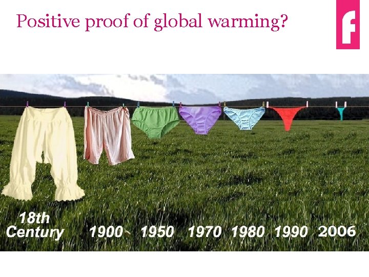 Positive proof of global warming? 