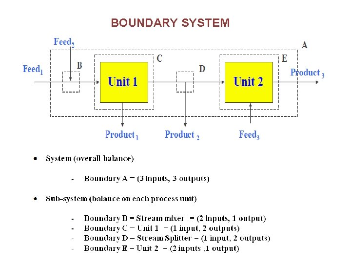 BOUNDARY SYSTEM 