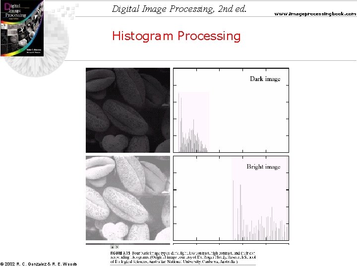Digital Image Processing, 2 nd ed. Histogram Processing © 2002 R. C. Gonzalez &