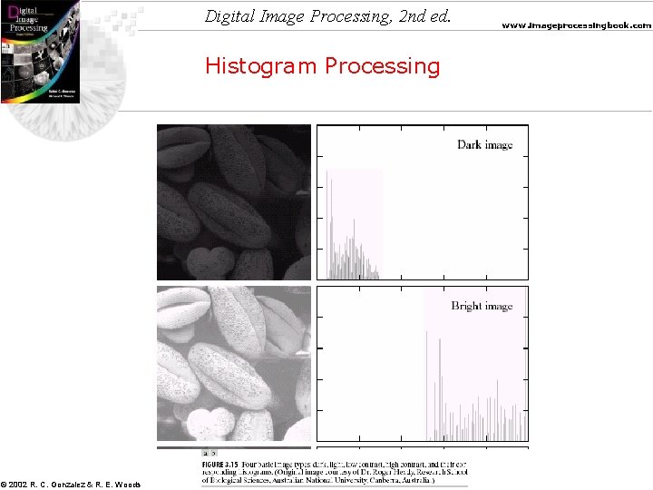 Digital Image Processing, 2 nd ed. Histogram Processing © 2002 R. C. Gonzalez &