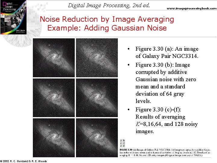 Digital Image Processing, 2 nd ed. www. imageprocessingbook. com Noise Reduction by Image Averaging