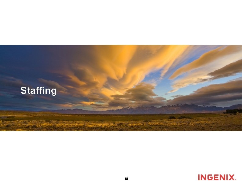 Staffing 18 