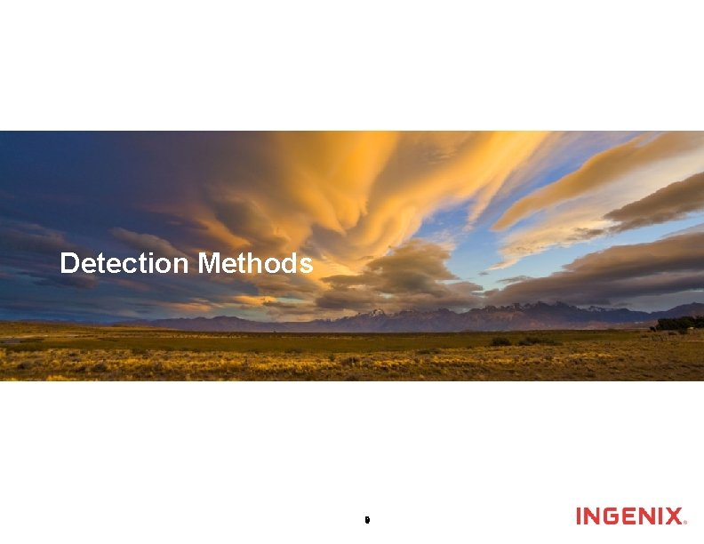 Detection Methods 9 