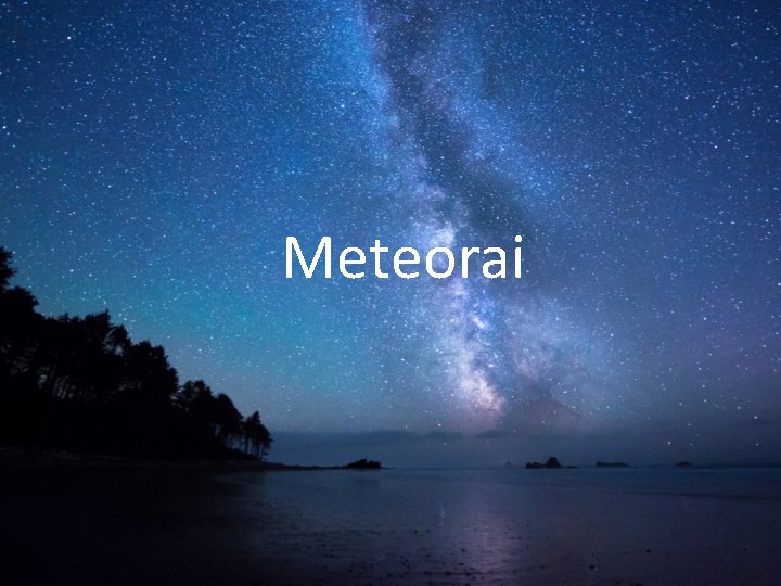 Meteorai 