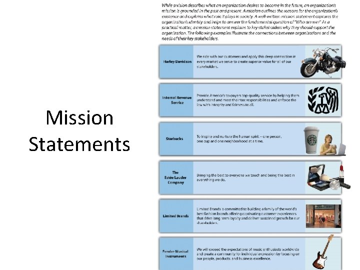 Mission Statements Page 6 