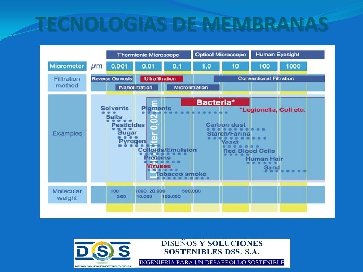 TECNOLOGIAS DE MEMBRANAS 