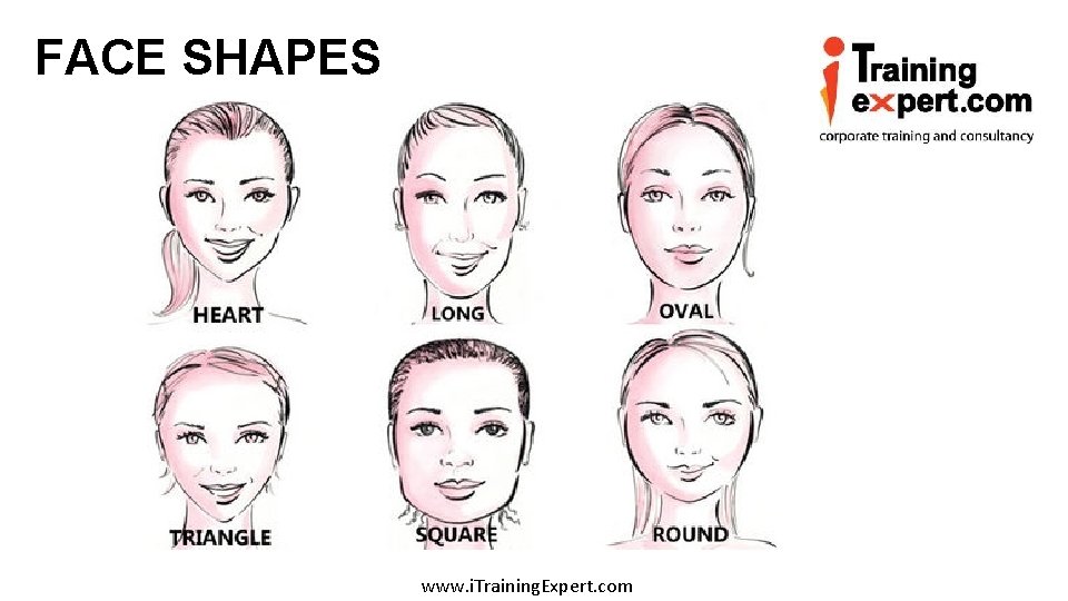 FACE SHAPES www. i. Training. Expert. com 