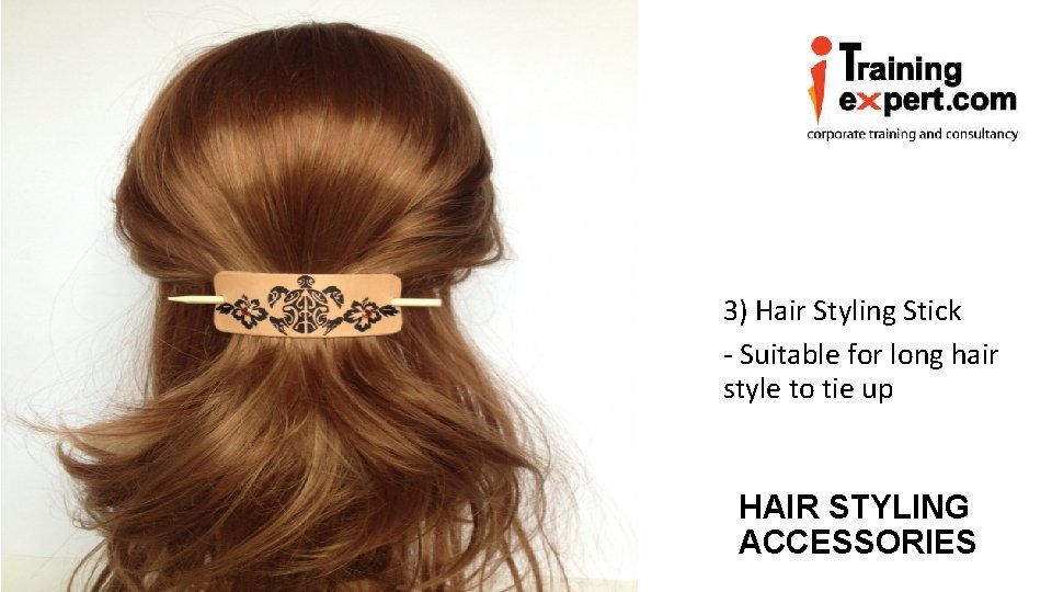 3) Hair Styling Stick - Suitable for long hair style to tie up HAIR