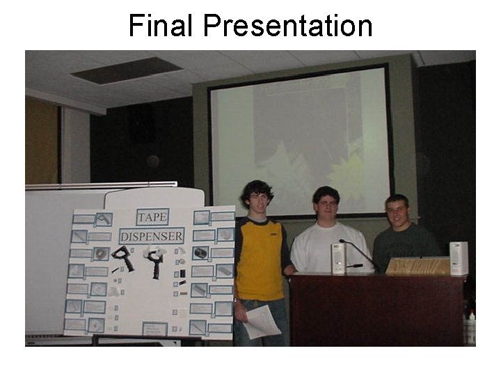 Final Presentation Final Presentation