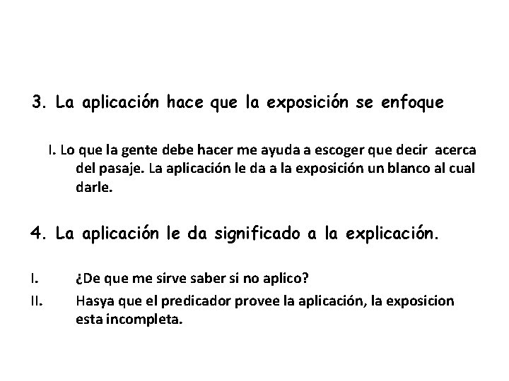 3. La aplicación hace que la exposición se enfoque I. Lo que la gente