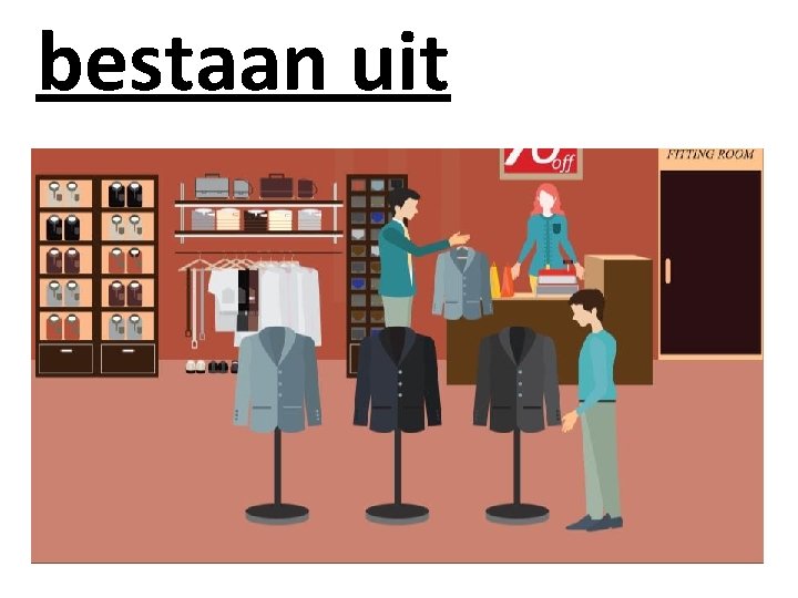 bestaan uit 