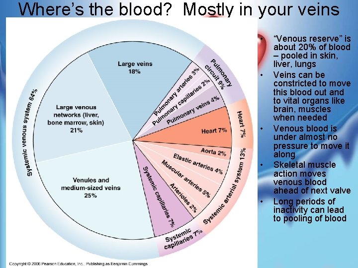 Where’s the blood? Mostly in your veins • • • “Venous reserve” is about