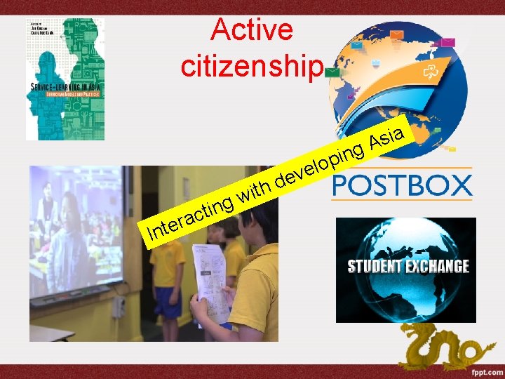 Active citizenship ith w g Inte in t c ra e v e d