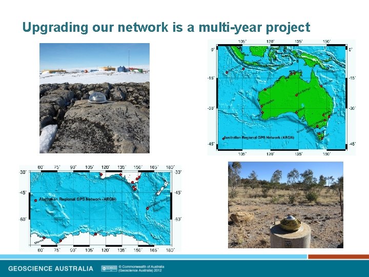 Upgrading our network is a multi-year project 