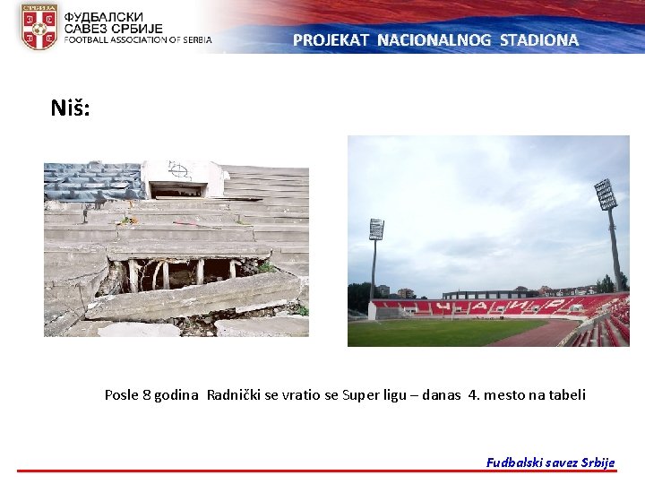 PROJEKAT NACIONALNOG STADIONA Niš: Posle 8 godina Radnički se vratio se Super ligu –