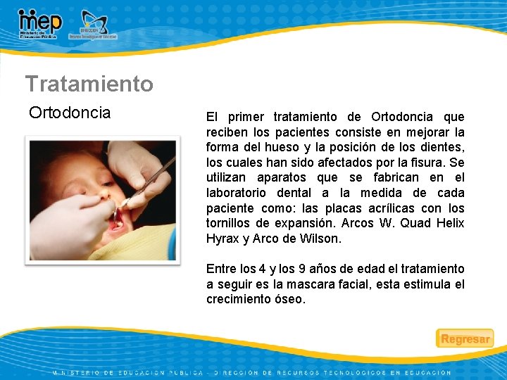 Tratamiento Ortodoncia El primer tratamiento de Ortodoncia que reciben los pacientes consiste en mejorar