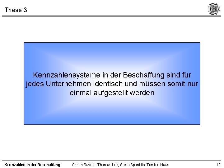 These 3 Kennzahlensysteme in der Beschaffung sind für jedes Unternehmen identisch und müssen somit