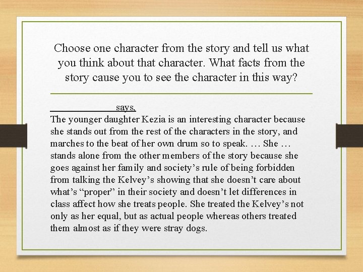 The Dolls House by Katherine Mansfield A theme