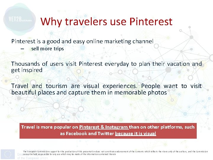 Why travelers use Pinterest is a good and easy online marketing channel – sell