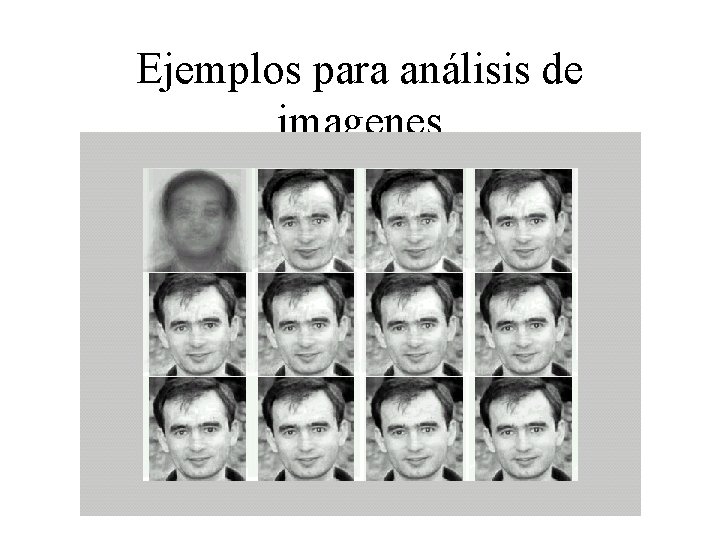 Ejemplos para análisis de imagenes 