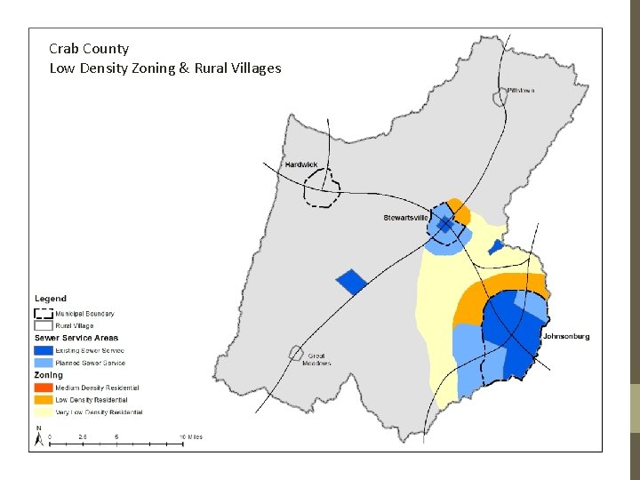 Crab County Low Density Zoning & Rural Villages 