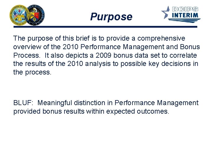Purpose The purpose of this brief is to provide a comprehensive overview of the