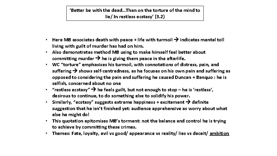 ‘Better be with the dead…Than on the torture of the mind to lie/ In ‘Better be with the dead…Than on the torture of the mind to lie/ In