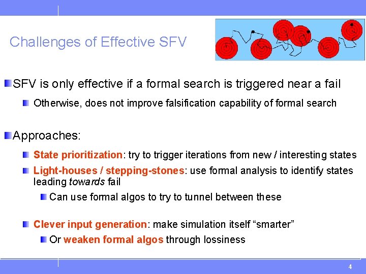 Challenges of Effective SFV is only effective if a formal search is triggered near